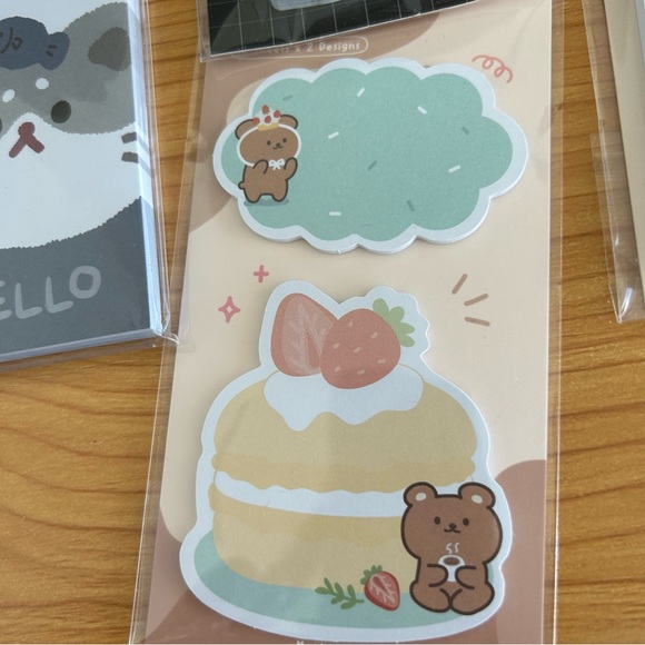 Set of 4 - Japanese Stationary Notepad Set - Picture 7 of 13